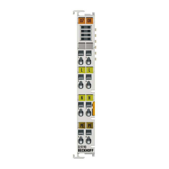 Beckhoff EL9190 Potential supply terminal, any voltage up to 230 V AC Turkiye