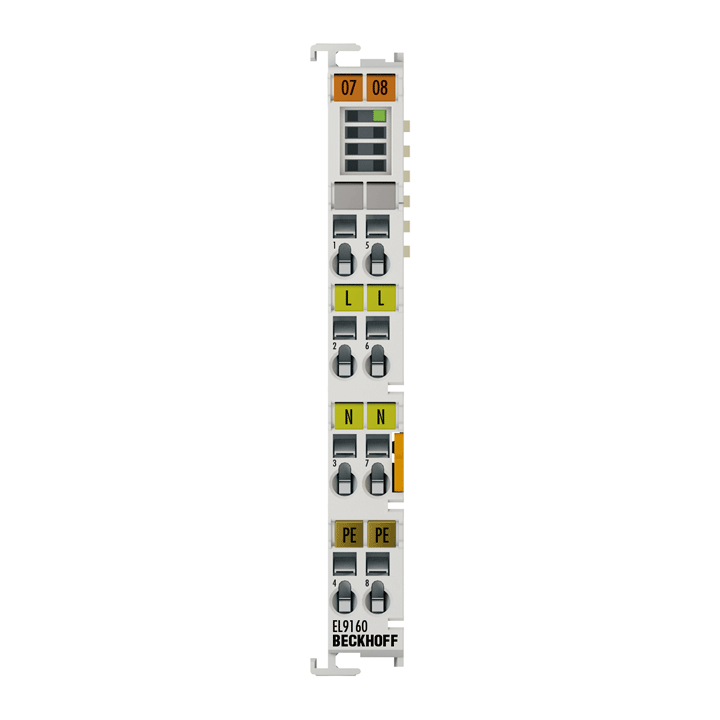 Beckhoff EL9160 Potential supply terminal, 120…230 V AC, with diagnostics Turkiye