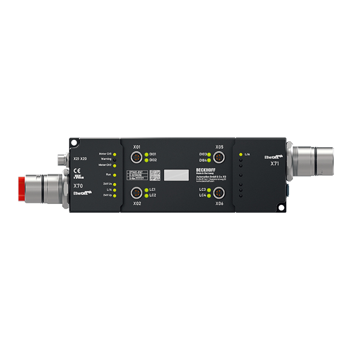 Beckhoff EP7402-0167 EtherCAT Box, 2-channel motion interface, BLDC motor, 48 V DC, 35 A, M8 Turkiye