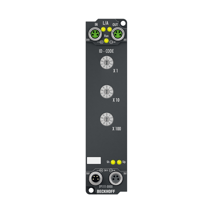 Beckhoff EP1111-0000 EtherCAT Box, ID switch Turkiye