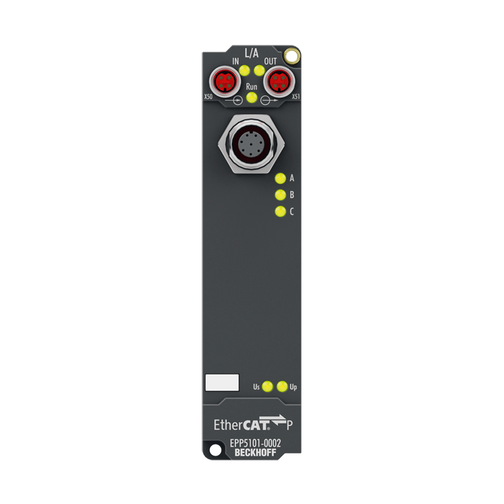 Beckhoff EPP5101-0002 EtherCAT P Box, 1-channel encoder interface, incremental, 5 V DC (DIFF RS422, TTL), 1 MHz, M12 Turkiye