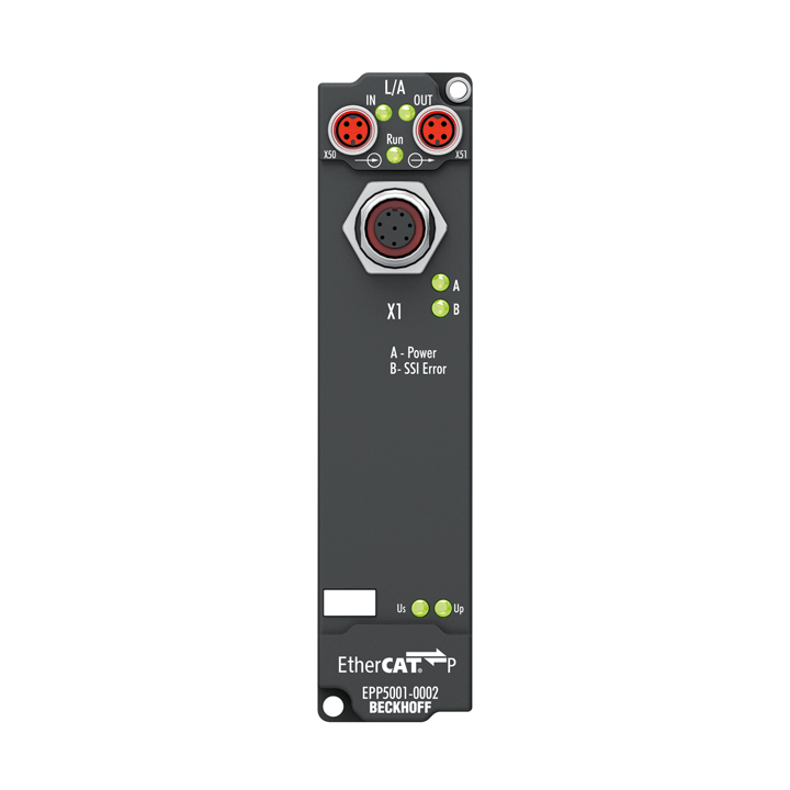 Beckhoff EPP5001-0002 EtherCAT P Box, 1-channel encoder interface, SSI, M12 Turkiye