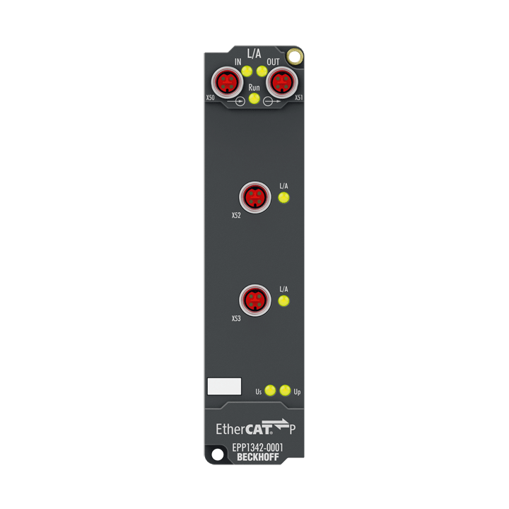 Beckhoff EPP1342-0001 EtherCAT P Box, 2-port EtherCAT P junction Turkiye