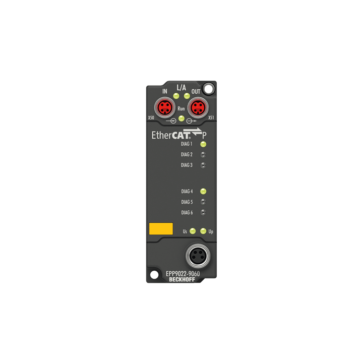 Beckhoff EPP9022-9060 EtherCAT P Box, with voltage diagnostics, TwinSAFE SC Turkiye