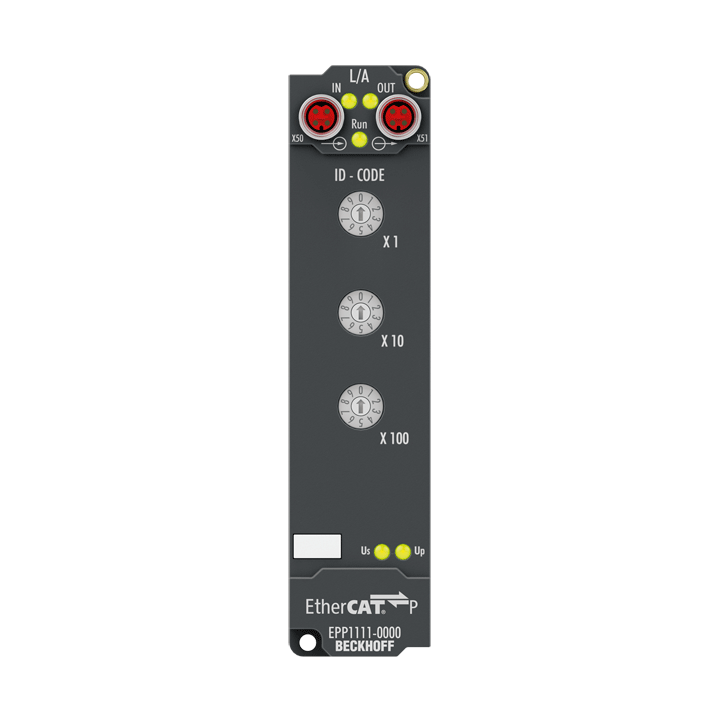 Beckhoff EPP1111-0000 EtherCAT P Box, ID switch Turkiye