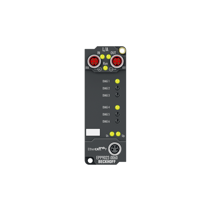 Beckhoff EPP9022-0060 EtherCAT P Box, with voltage diagnostics Turkiye