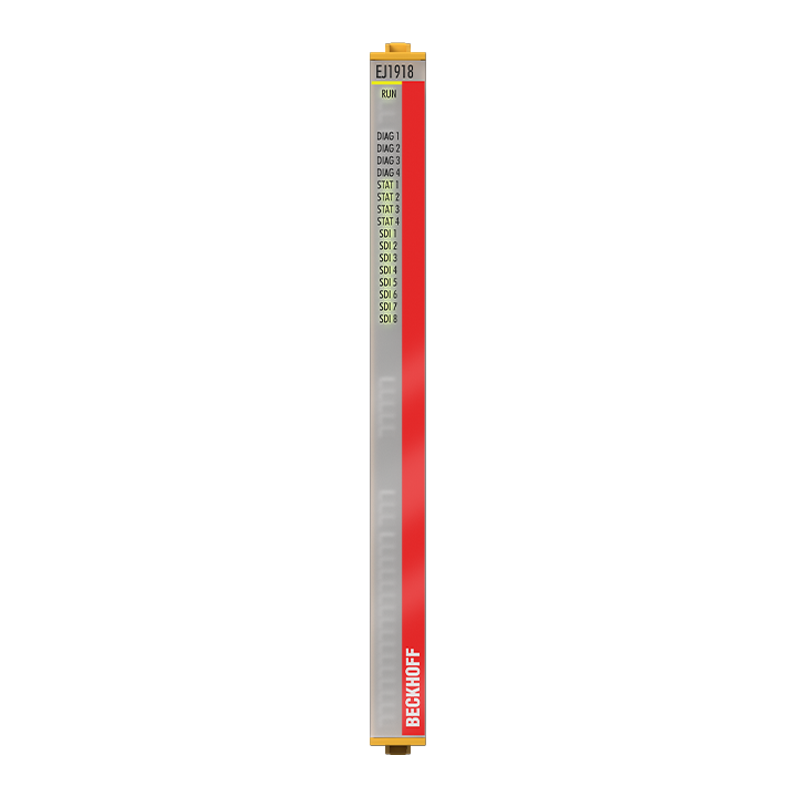 Beckhoff EJ1918 EtherCAT plug-in module, 8-channel digital input, 24 V DC, TwinSAFE, TwinSAFE Logic Turkiye