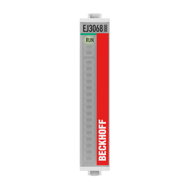Beckhoff EJ3068 EtherCAT plug-in module, 8-channel analog input, voltage, 0…10 V, 12 bit, single-ended Turkiye