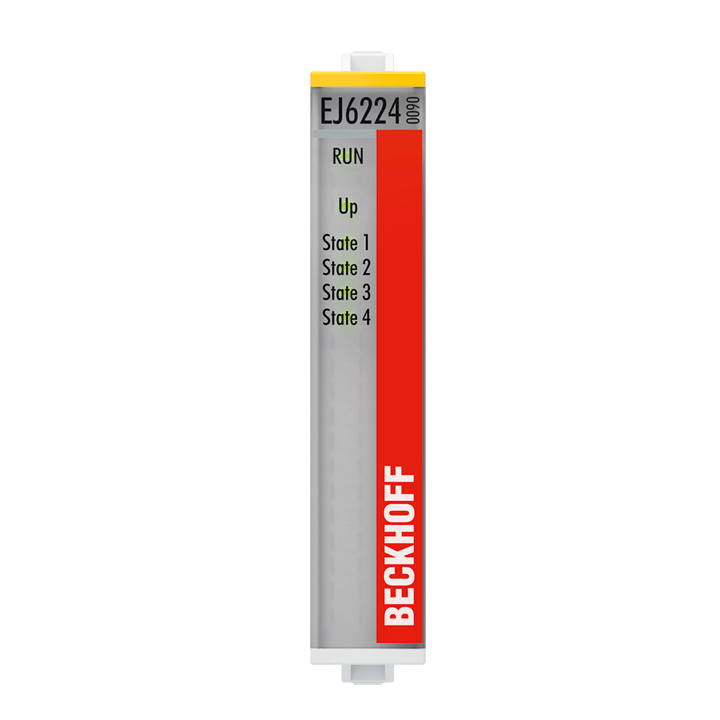 Beckhoff EJ6224-0090 EtherCAT plug-in module, 4-channel communication interface, IO-Link, master, TwinSAFE SC Turkiye