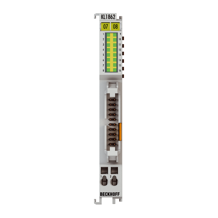 Beckhoff KL1862 Bus Terminal, 16-channel digital input, 24 V DC, 3 ms, flat-ribbon cable Turkiye