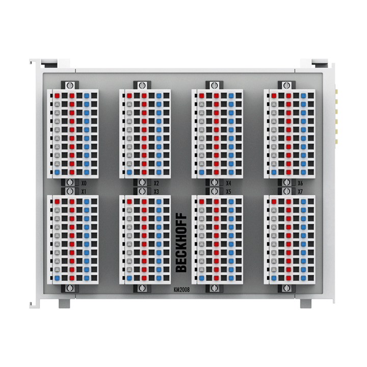 Beckhoff KM2008 Bus Terminal module, 64-channel digital output, 24 V DC, 05 A Turkiye