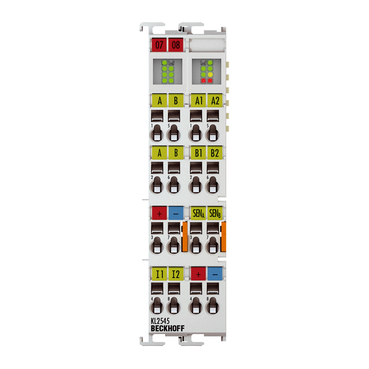 Beckhoff KL2545 Bus Terminal, 2-channel PWM output, 8…50 V DC, 35 A, current-controlled Turkiye