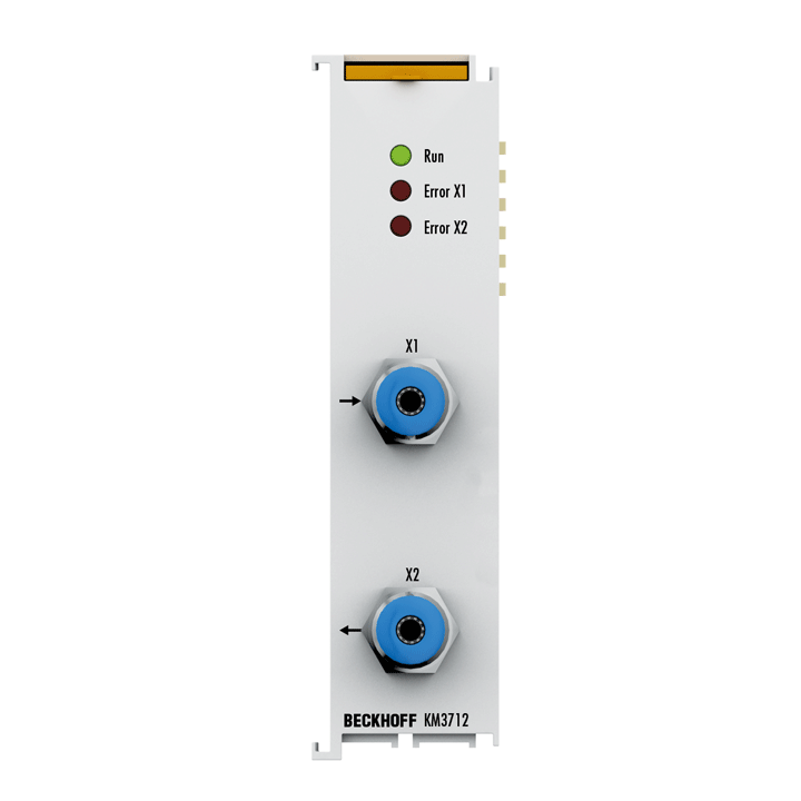 Beckhoff KM3712 Bus Terminal module, 2-channel analog input, relative pressure, ±1000 hPa (-1…+1 bar) Turkiye