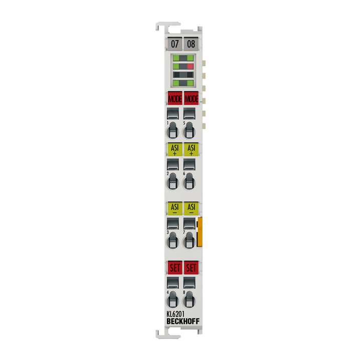 Beckhoff KL6201 Bus Terminal, 1-channel communication interface, ASi, master, without power contacts Turkiye