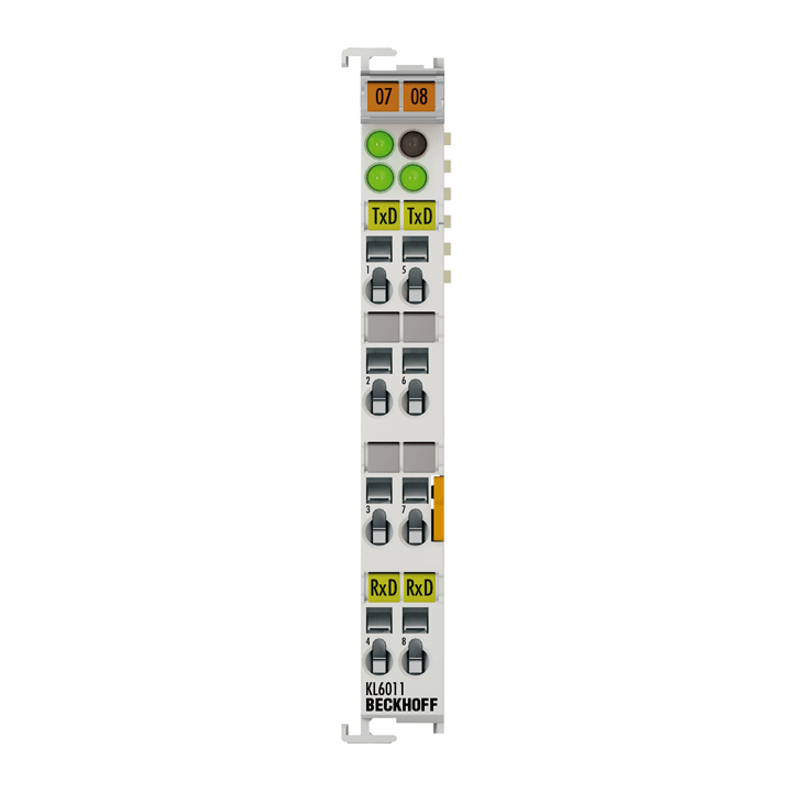 Beckhoff KL6011 Bus Terminal, 1-channel communication interface, serial, TTY, 20 mA Turkiye