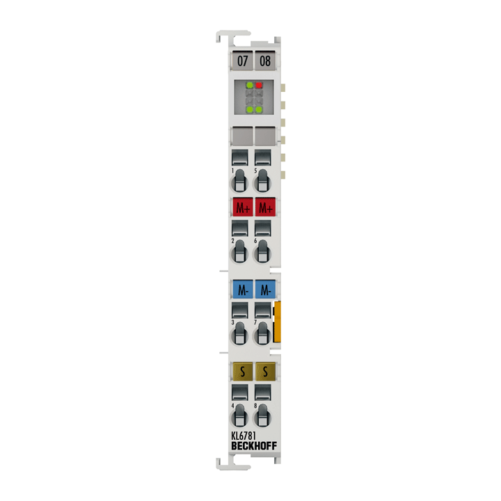 Beckhoff KL6781 Bus Terminal, 1-channel communication interface, M-Bus, master Turkiye