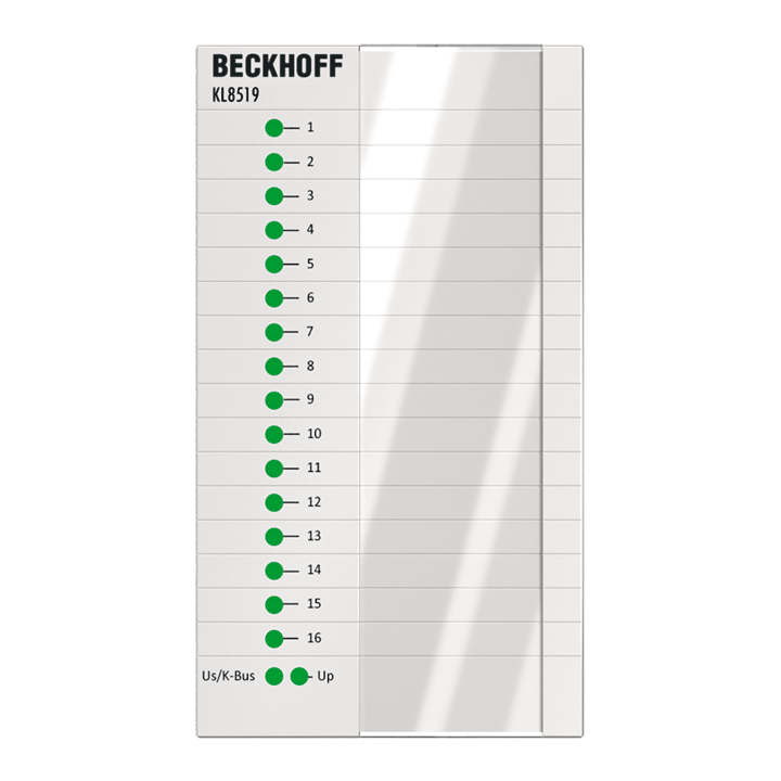 Beckhoff KL8519 16-channel digital input signal module Turkiye