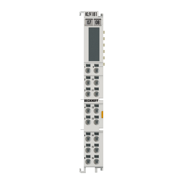 Beckhoff KL9181 Potential distribution terminal, 8 x 2 potentials Turkiye