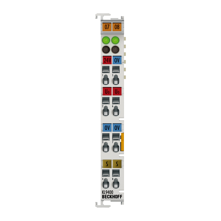 Beckhoff KL9400 Power supply unit terminal for the K-bus Turkiye