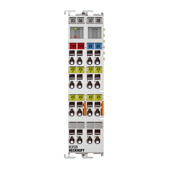 Beckhoff KL9528 AS-Interface power supply terminal 24 V DC/30 V DC, 125 A Turkiye