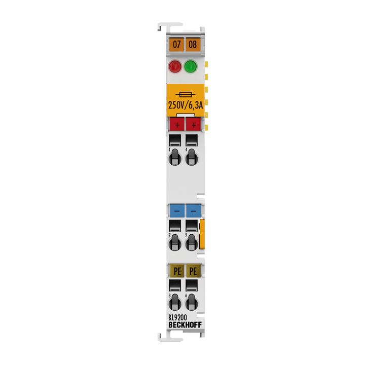 Beckhoff KL9200 Potential supply terminal, 24 V DC, with fuse Turkiye