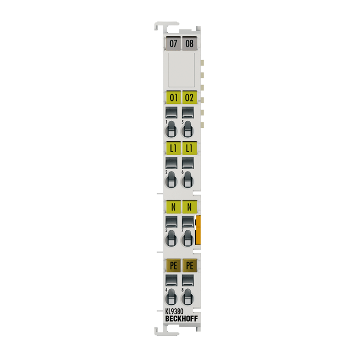 Beckhoff KL9380 Mains filter terminal for dimmers Turkiye