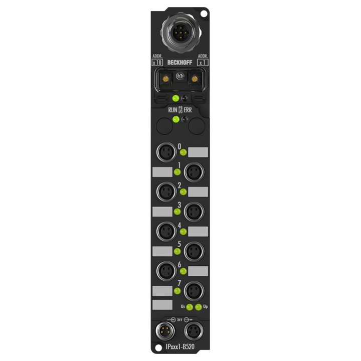 Beckhoff IP1001-B520 Fieldbus Box, 8-channel digital input, DeviceNet, 24 V DC, 3 ms, M8 Turkiye