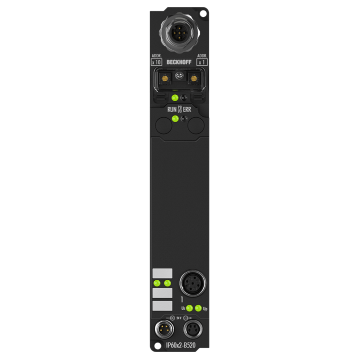 Beckhoff IP6022-B520 Fieldbus Box, 2-channel communication interface, DeviceNet, serial, RS422/RS485, M12 Turkiye
