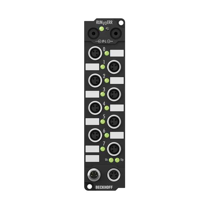 Beckhoff IE1001 Extension Box, 8-channel digital input, 24 V DC, 3 ms, M8 Turkiye
