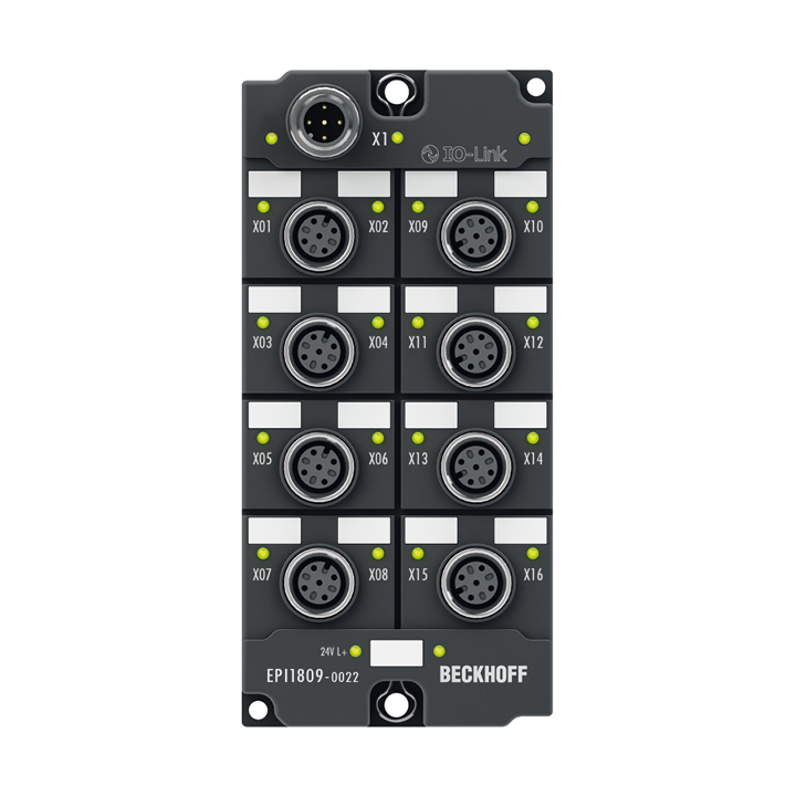 Beckhoff EPI1809-0022 IO-Link box, 16-channel digital input, 24 V DC, 3 ms, M12 Turkiye