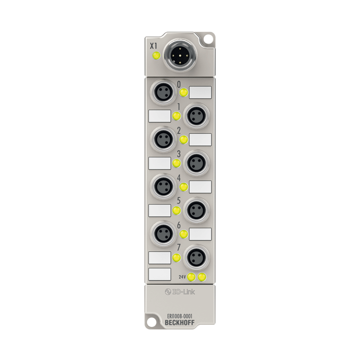 Beckhoff ERI1008-0001 IO-Link box, 8-channel digital input, 24 V DC, 3 ms, M8, zinc die-cast Turkiye