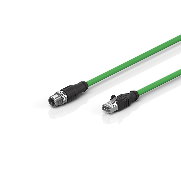 Beckhoff ZK1096-8191-4xxx Industrial Ethernet/EtherCAT G/G10 cable, Cat6, PUR, 4 x 2 x AWG26, drag-chain suitable Turkiye