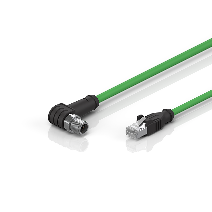 Beckhoff ZK1096-8391-0xxx Industrial Ethernet/EtherCAT G/G10 cable, Cat6/Cat6A, PUR, 4 x 2 x AWG26, fixed installation Turkiye