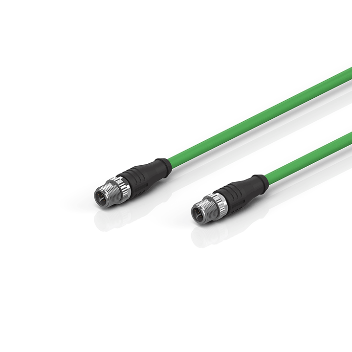 Beckhoff ZK1096-8181-0xxx Industrial Ethernet/EtherCAT G/G10 cable, Cat6/Cat6A, PUR, 4 x 2 x AWG26, fixed installation Turkiye