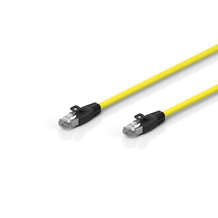Beckhoff ZK1093-9191-1xxx Industrial Ethernet/EtherCAT patch cable, CAT5, PUR, 1 x 4 x AWG22, drag-chain suitable Turkiye