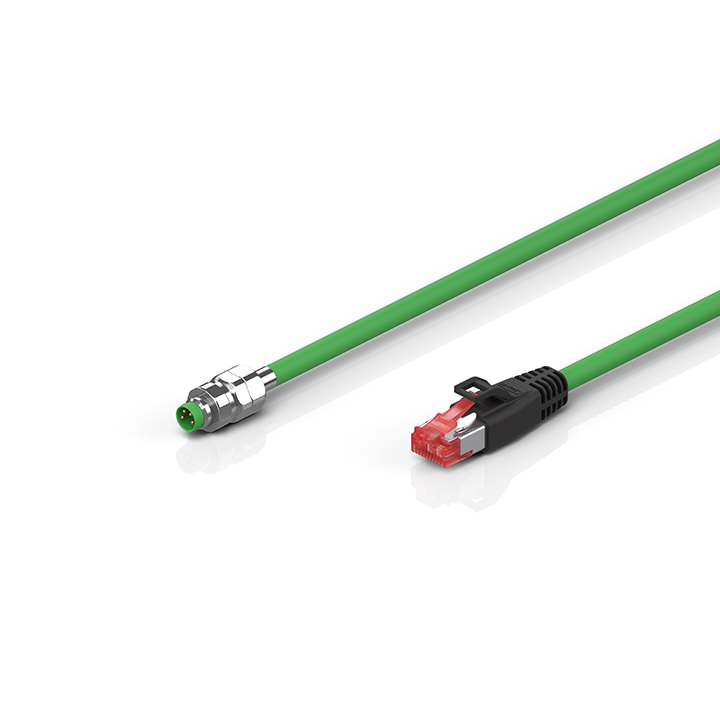 Beckhoff ZK1090-3191-7xxx EtherCAT cable, IP67, hygienic design, PVC, AWG26, fixed installation Turkiye