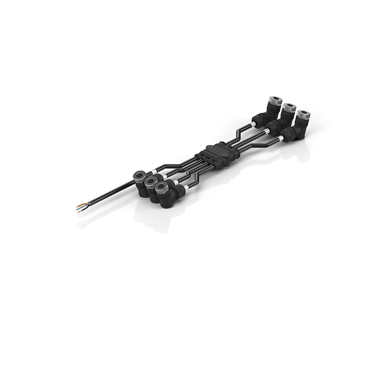 Beckhoff ZC2000-0000-0035 Splitter cable, for XPlanar tile APS4322-0000-0000, 1 x 6 layout, PVC, fixed installation Turkiye