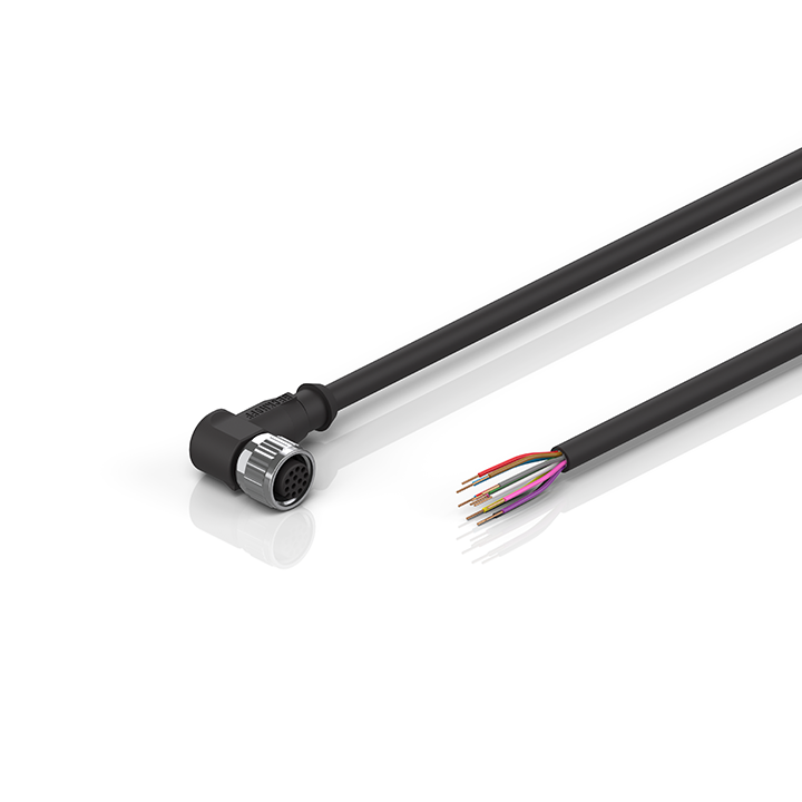 Beckhoff ZK2000-A400-0xxx Sensor cable, PUR, 12 x 014 mm², drag-chain suitable Turkiye