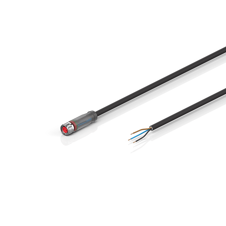 Beckhoff ZK2002-2200-0xxx Sensor cable, PUR, 3 x 025 mm², drag-chain suitable Turkiye