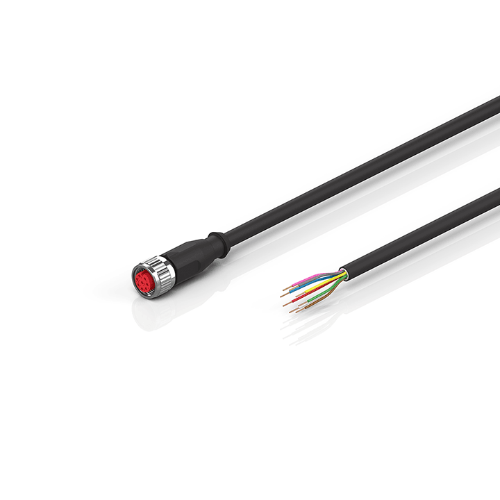 Beckhoff ZK2000-8200-0xxx Sensor cable, PUR, 8 x 025 mm², drag-chain suitable Turkiye