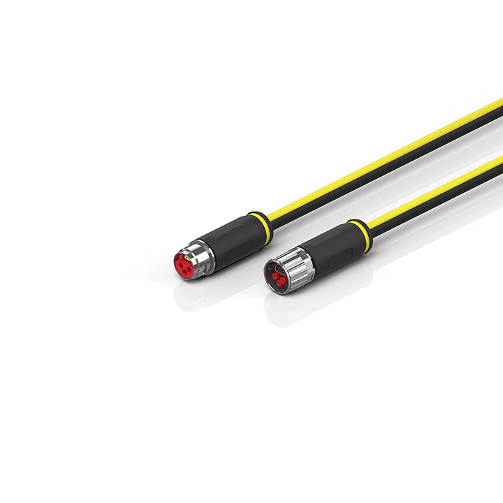 Beckhoff ZK7210-2219-Axxx B17, ENP cable, PUR, 3 G 25 mm² + (1 x 4 x AWG22), drag chain suitable, key 1 (24 V DC) Turkiye