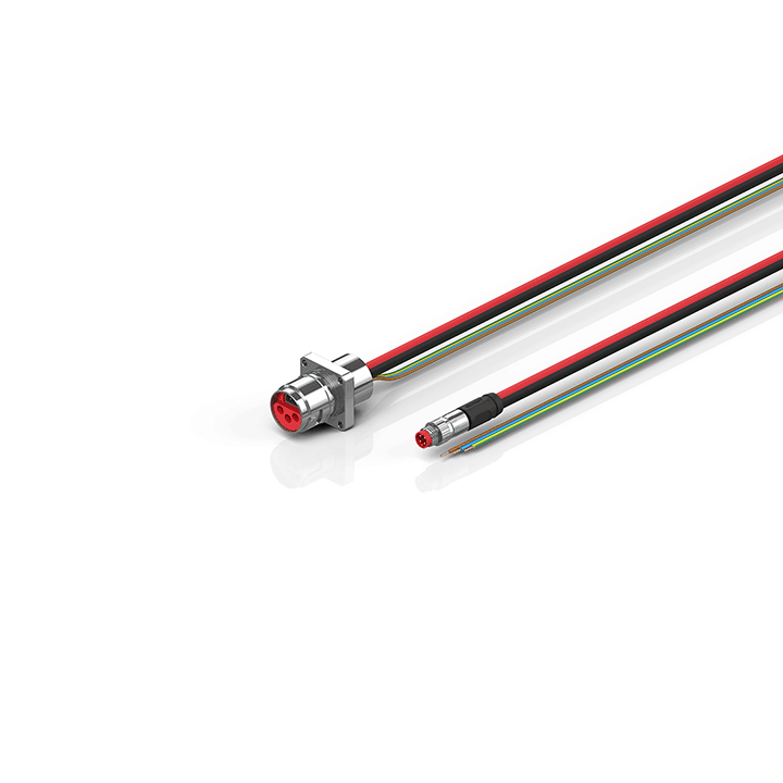 Beckhoff ZK7906-AH00-0xxx B17, ECP cable, PUR, 3 G 15 mm² + (1 x 4 x AWG22), drag chain suitable, key 3 (user-defined voltage) Turkiye