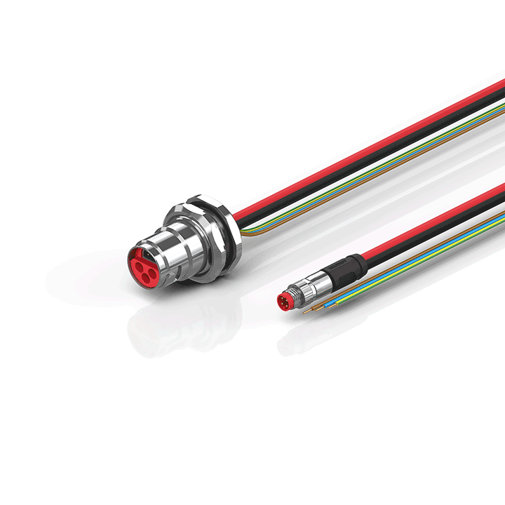 Beckhoff ZK7910-BN00-0xxx B17, ENP cable, PUR, 3 G 25 mm² + (1 x 4 x AWG22), drag chain suitable, key 3 (user-defined voltage) Turkiye