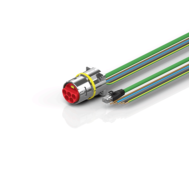 Beckhoff ZK7825-BW00-Axxx B40, ECP cable, PUR, 5 G 160 mm² + (1 x 4 x AWG22), drag chain suitable, key 2 (400 V AC) Turkiye