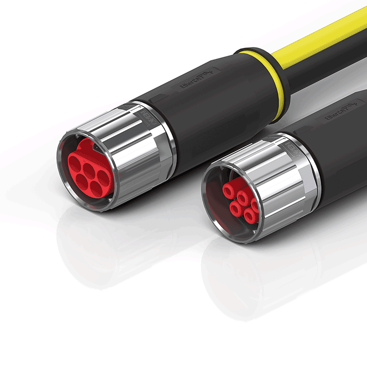 Beckhoff ZK7825-3031-Axxx B40, ECP cable, PUR, 5 G 160 mm² + (1 x 4 x AWG22), drag chain suitable, key 2 (400 V AC) Turkiye