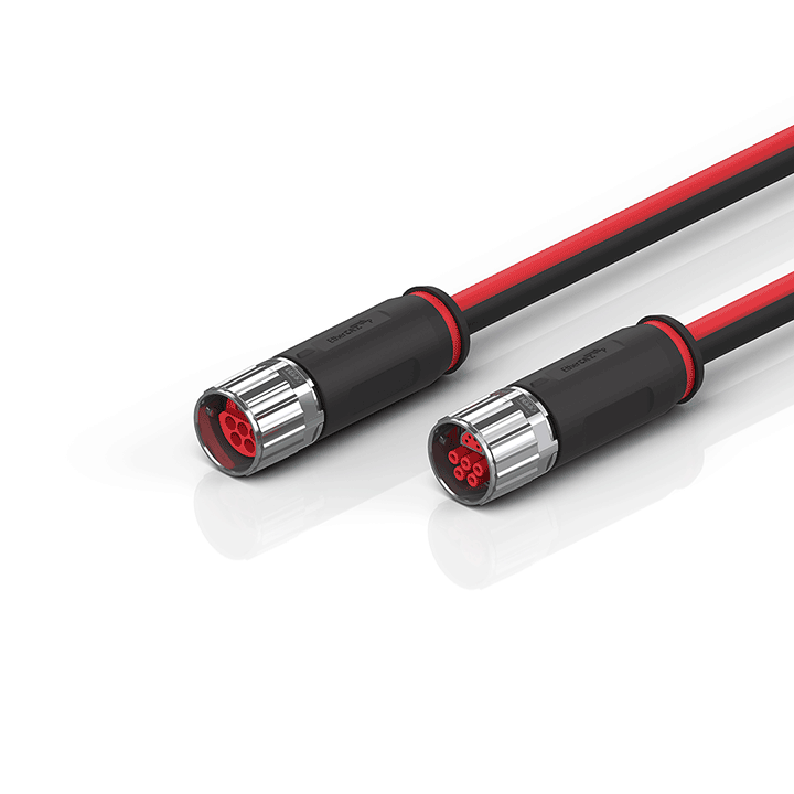 Beckhoff ZK7608-3031-0xxx B17, ECP cable, PUR, 5 G 15 mm² + (1 x 4 x AWG22), drag chain suitable, key 2 (400 V AC) Turkiye