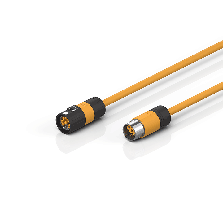 Beckhoff ZK4701-0401-2xxx Motor extension cable 075 mm² with itec® plug for motors with OCT, fixed installation Turkiye