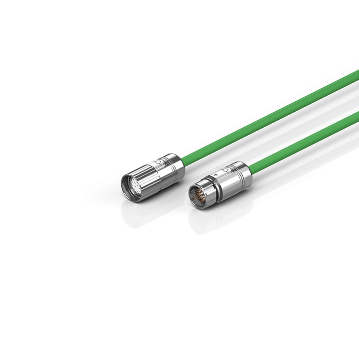 Beckhoff ZK4511-0020-xxxx Encoder extension cable 014 mm² with M23 plug, drag-chain suitable Turkiye