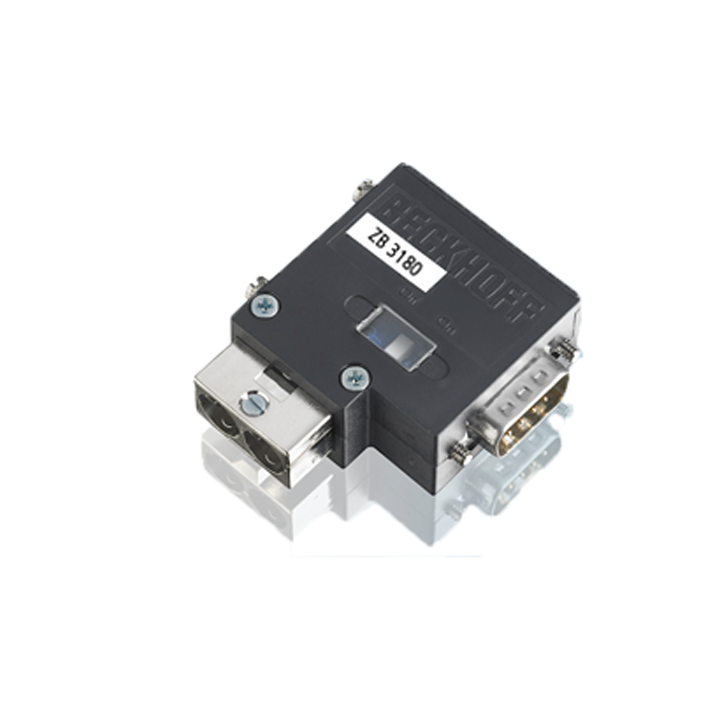 Beckhoff ZB3180 9-pin D-sub connector (RS232/RS485) with switchable termination resistor Turkiye