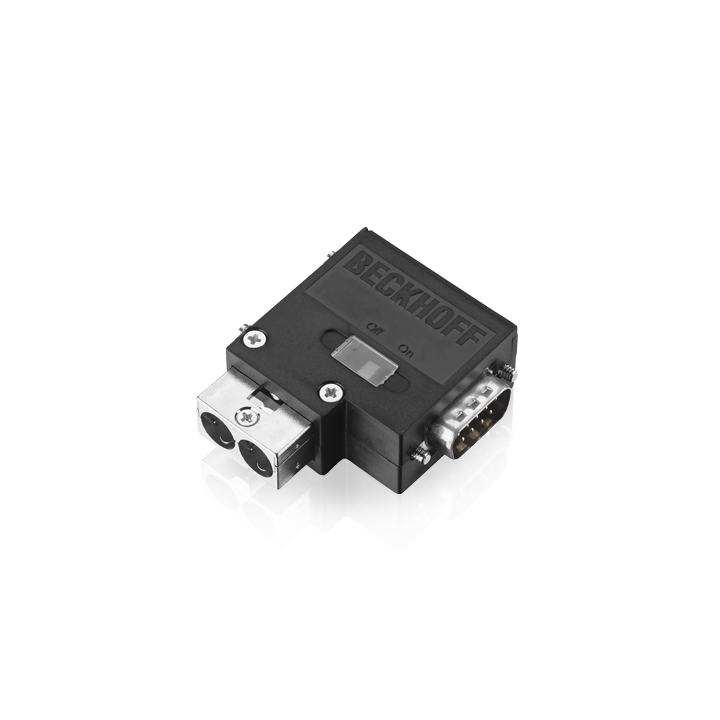 Beckhoff ZB3100 PROFIBUS connector D-sub, with switchable termination resistor, IP20, for field installation Turkiye